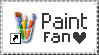 paint fan stamp